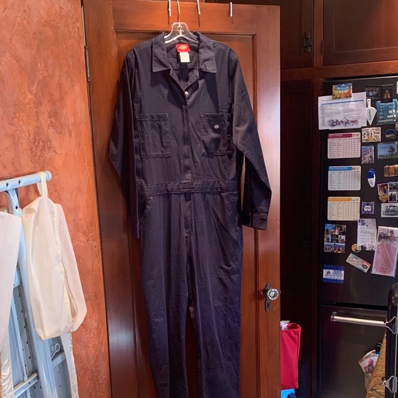 Dickies Pants - Dickies Dark Blue Jumpsuit
